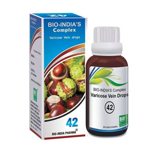 Bio India Homeopathy Complex 42 Varicose Vein Drops