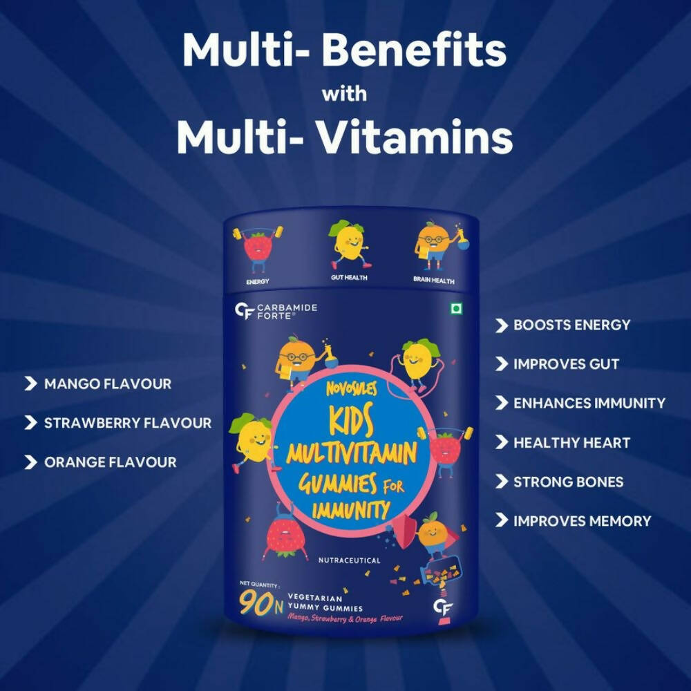 Carbamide Forte Multivitamin Gummies For Kids & Adults With Superfoods