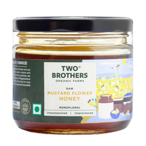 Two Brothers Organic Farms Raw Mustard Flower Honey-Mono Floral - buy in USA, Australia, Canada