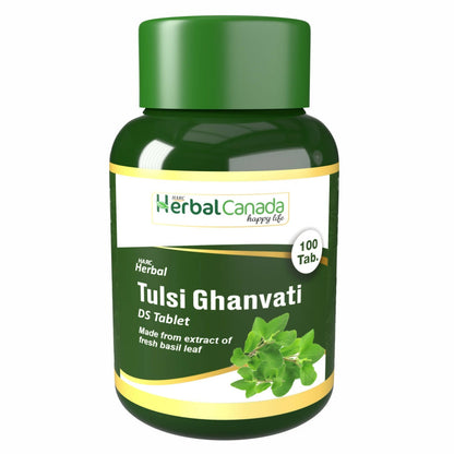 Herbal Canada Tulsi Ghanvati Tablets - usa canada australia
