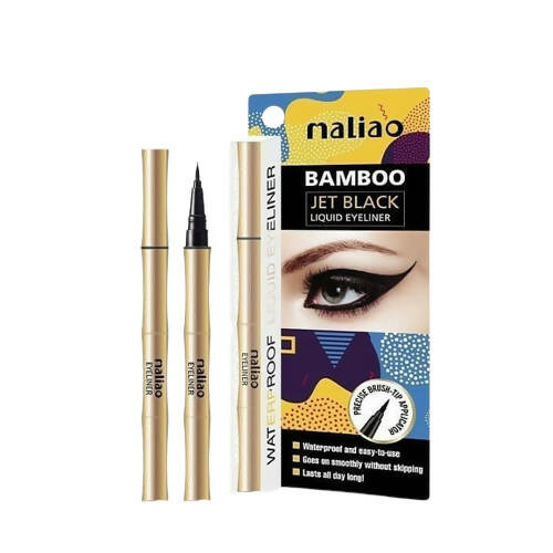 Maliao Professional Bamboo Jet Black Eyeliner Pen - BUDNE