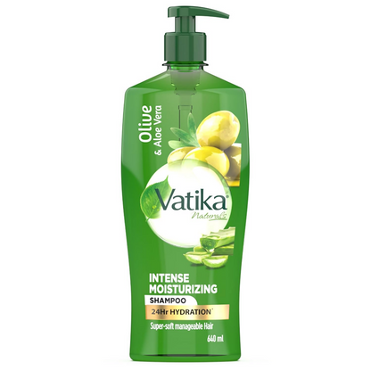 Dabur Vatika Naturals Olive & Aloe Vera Intense Moisturising Shampoo - buy in usa, australia, canada 