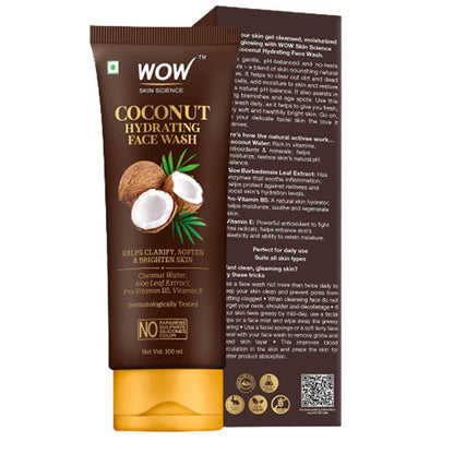 Wow Skin Science Coconut Hydrating Face Wash