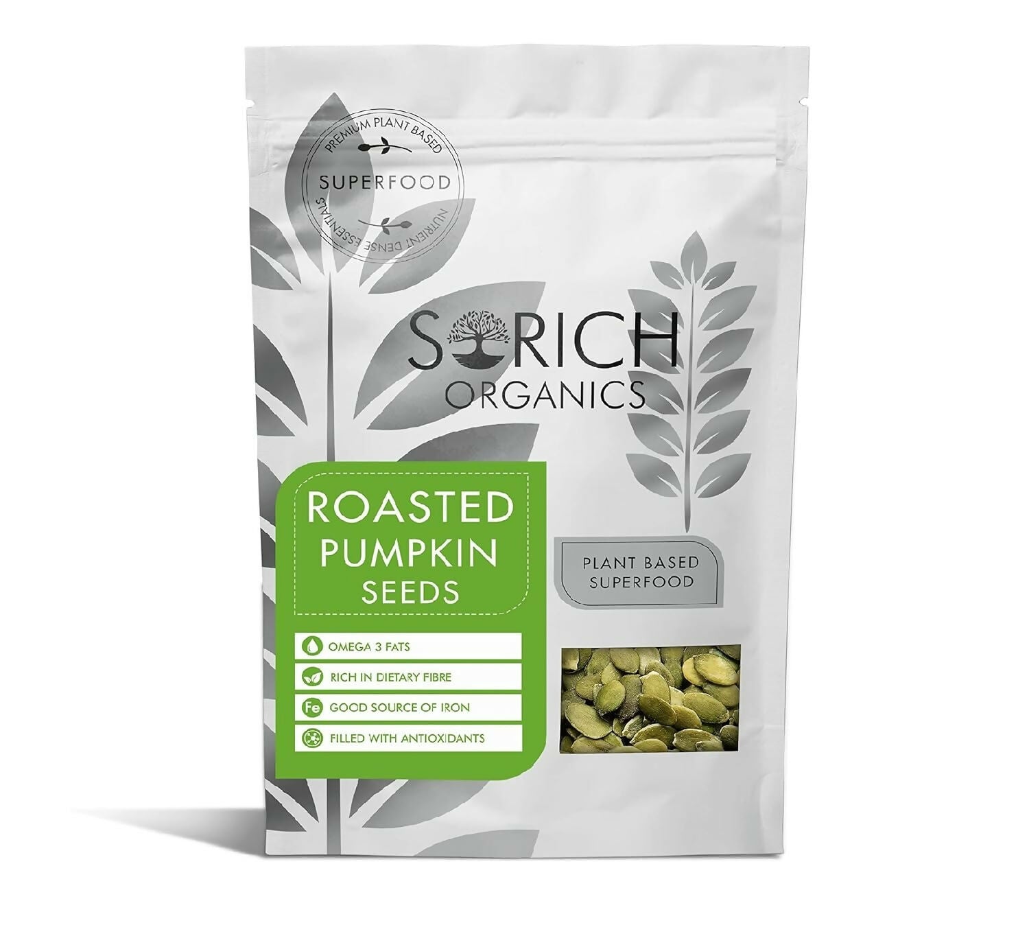 Sorich Organics Roasted Pumpkin Seeds - BUDNE