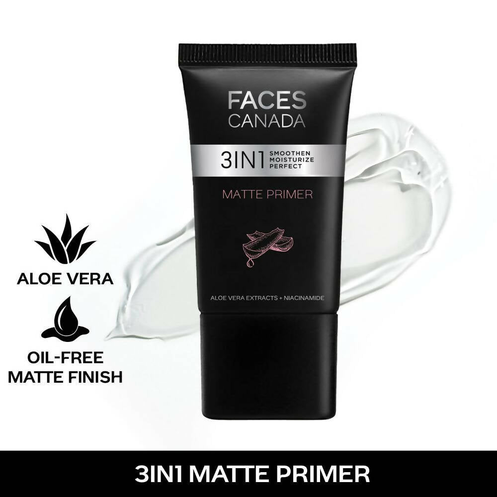 Faces Canada 3in1 Matte Primer - Oil-Free & Matte Finish