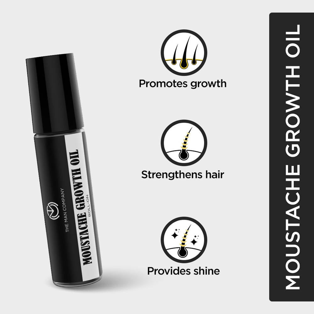The Man Company Moustache Growth Oil With Basil & Almond