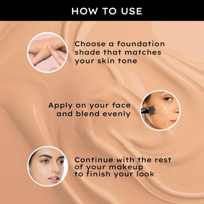 Faces Canada Flawless Matte Foundation - Rich Ivory