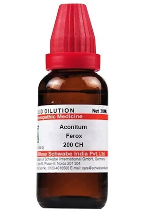 Dr. Willmar Schwabe India Aconitum Ferox Dilution 200 ch