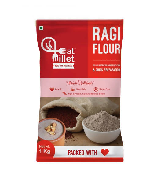 Eat Millet Ragi Flour - BUDNE