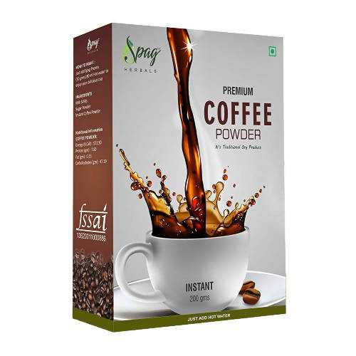 Spag Herbals Premium Instant Chocolate Coffee Powder - BUDNE