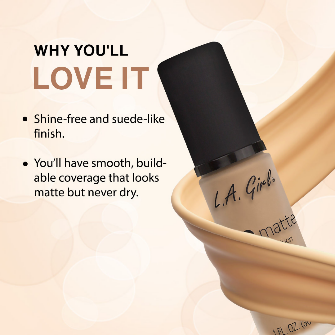 L.A. Girl PRO Matte Foundation - Bisque