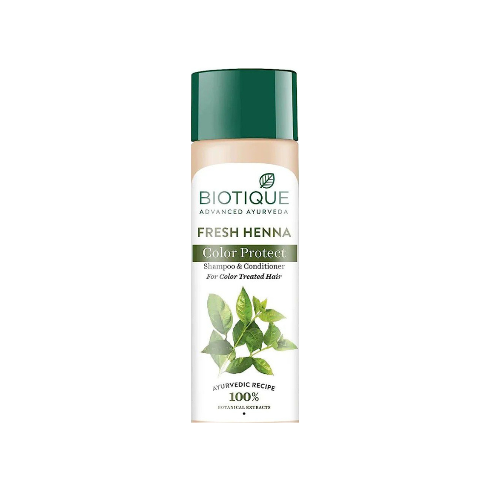 Biotique Bio Henna Leaf Fresh Texture Shampoo and Conditioner - Buy in USA AUSTRALIA CANADA