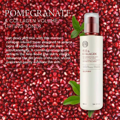 The Face Shop Pomegranate & Collagen Volume Lifting Toner