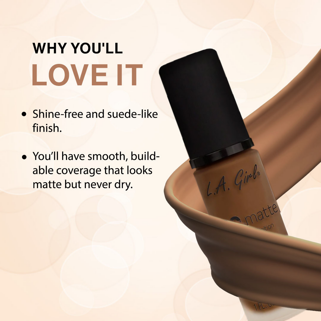 L.A. Girl PRO Matte Foundation - Cappuccino