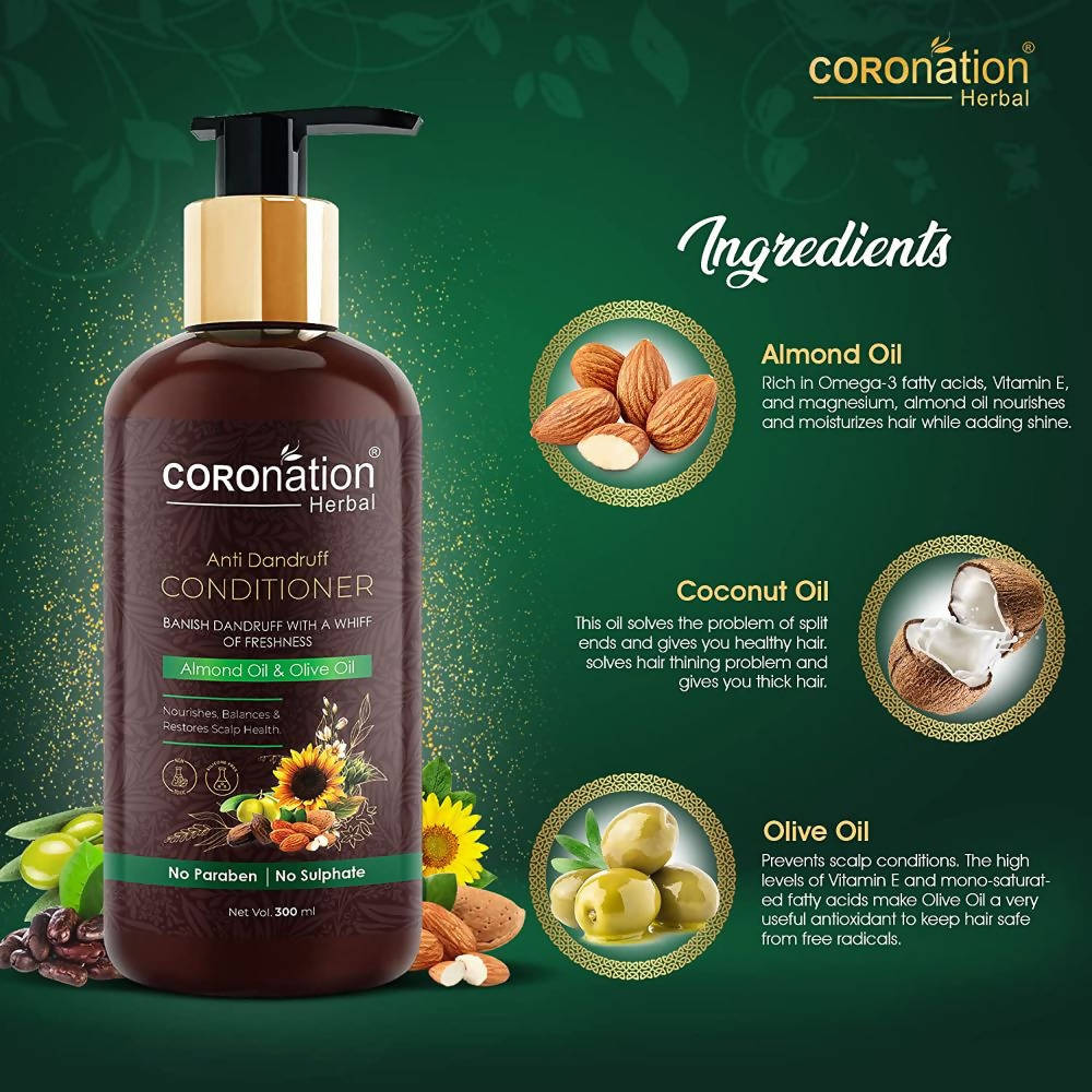 Coronation Herbal Anti Dandruff Hair Conditioner