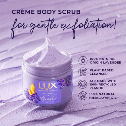 Lux Essence Of Himalayas Lavender & Vitamin C Creme Body Scrub
