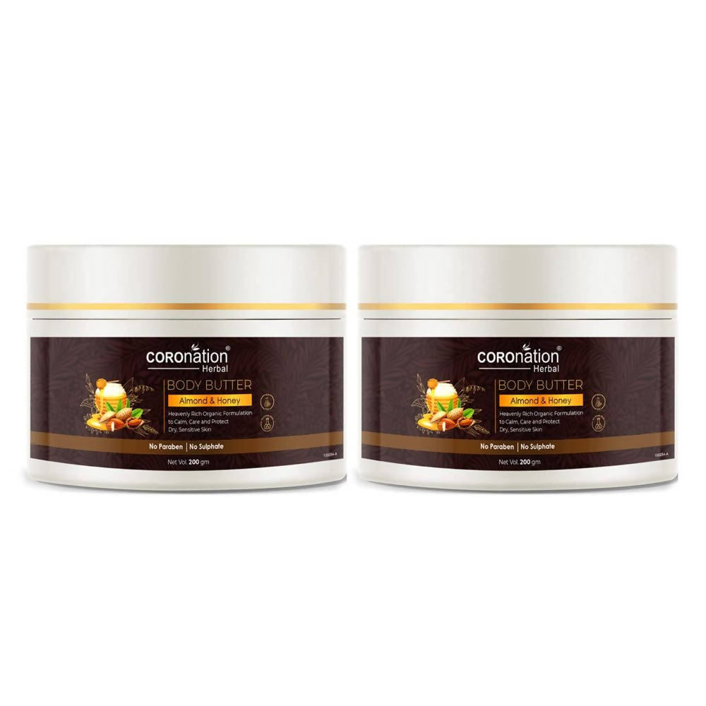 Coronation Herbal Almond & Honey Body Butter - usa canada australia