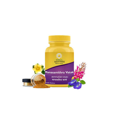 Kerala Ayurveda Manasamithra Vatakam Tablets - BUDNE