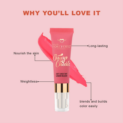 Daily Life Forever52 Soft Cheek Tint Liquid Blush - JCB002 Pink