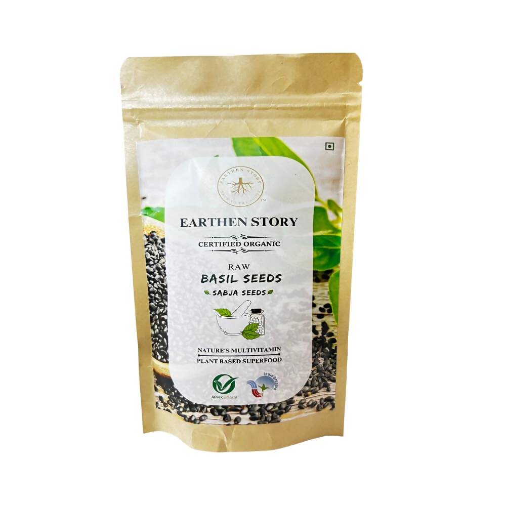 Earthen Story Certified Organic Sabja Seeds