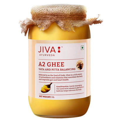 Jiva Ayurveda A2 Gir Desi Cow Ghee -  USA, Australia, Canada 