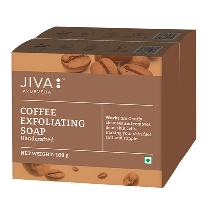 Jiva Ayurveda Coffee Exfoliating Soap - BUDNEN