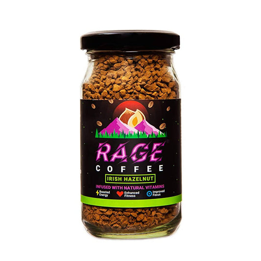 Rage Coffee Irish Hazelnut Instant Coffee - BUDNE