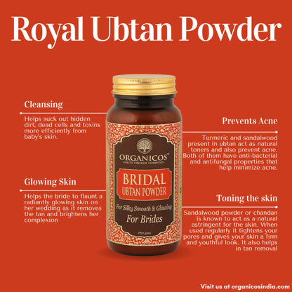 Organicos Bridal Ubtan Powder
