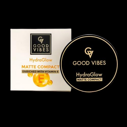 Good Vibes HydraGlow Matte Compact - Natural Tan 02 - BUDNE