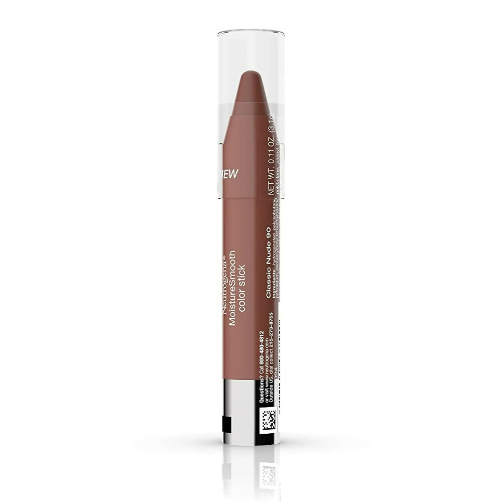 Neutrogena Moisturesmooth Shimmery, Sheer Color Stick, 90 Classic Nude - BUDNE