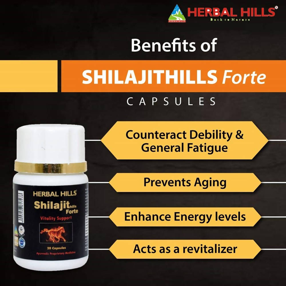 Herbal Hills Sjills Forte Vitality Support Capsules
