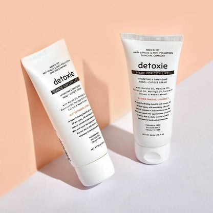 Detoxie Hydrating & Sanitizing Hand & Cuticle Cream