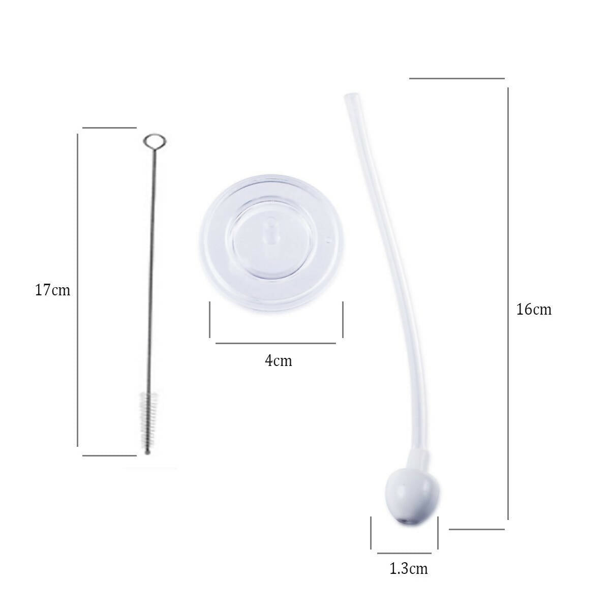 Safe-O-Kid Drinking Straw for Kids for Drinking Training at Home 3Cm