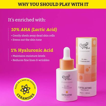 Chemist At Play Exfoliating Face Serum