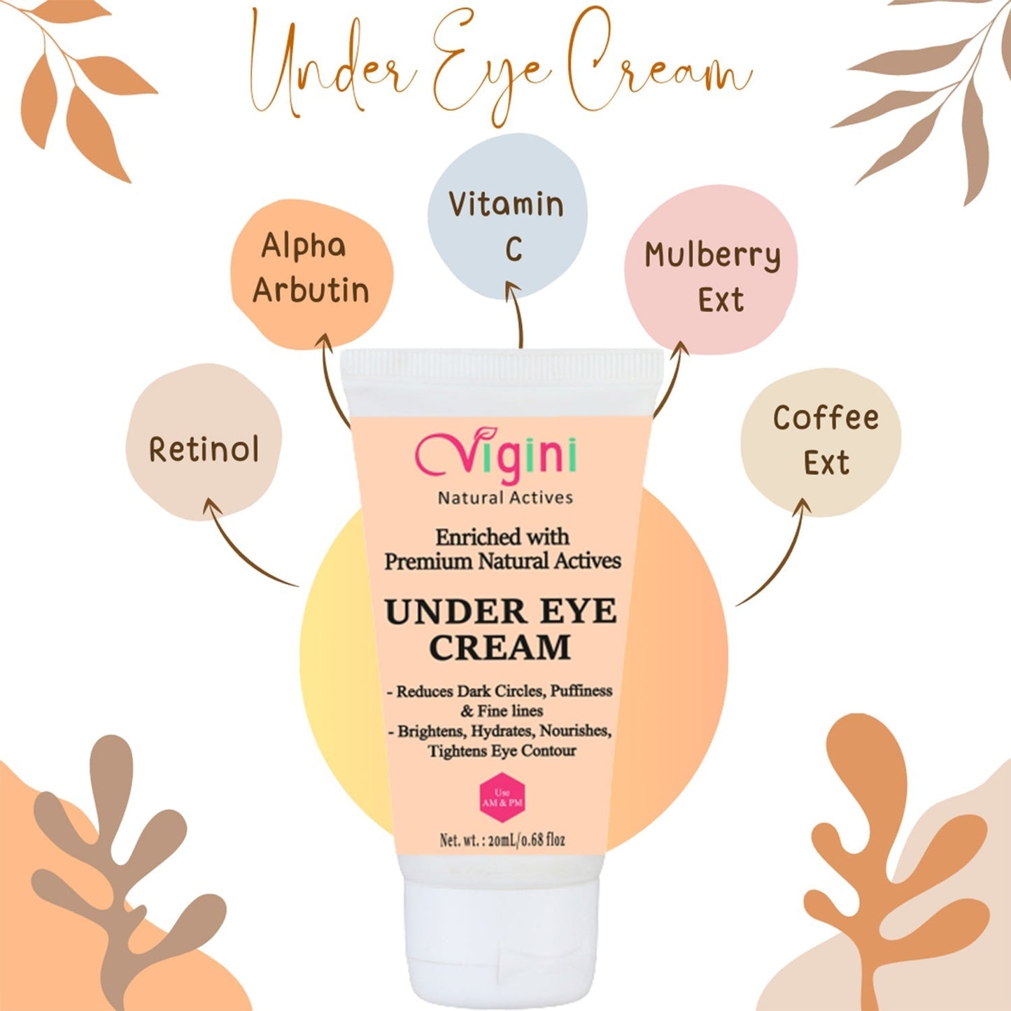 Vigini Under Eye Cream For Dark Circle