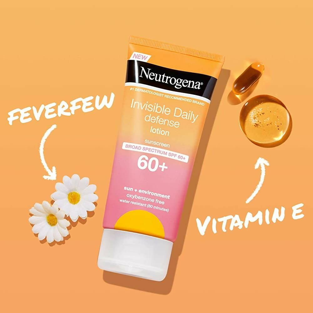 Neutrogena Invisible Daily Defense Sunscreen Lotion