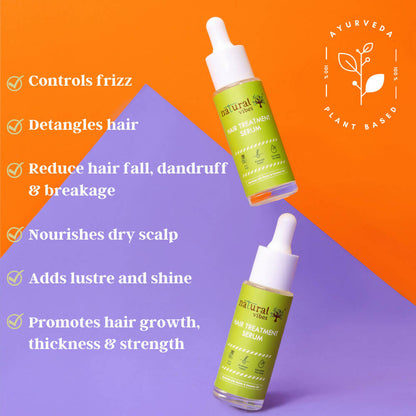 Natural Vibes Hair Treatment Serum & Conditioning Mask Combo