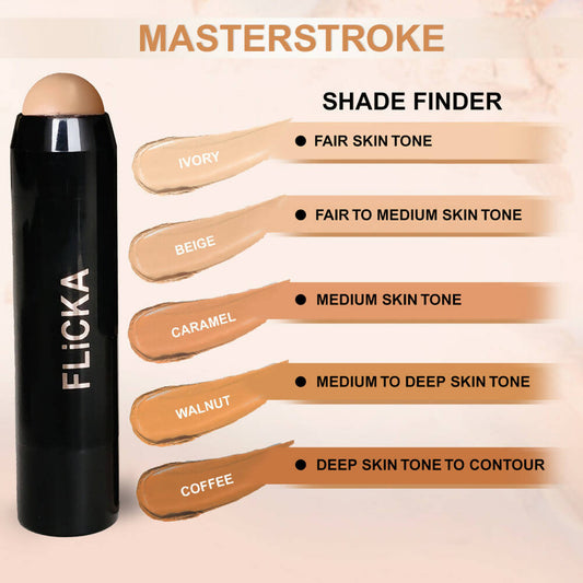 Flicka Masterstroke Makeupstick - Walnut