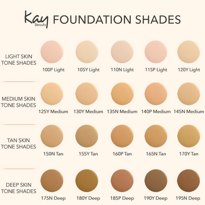 Kay Beauty Hydrating Foundation - 150N Tan