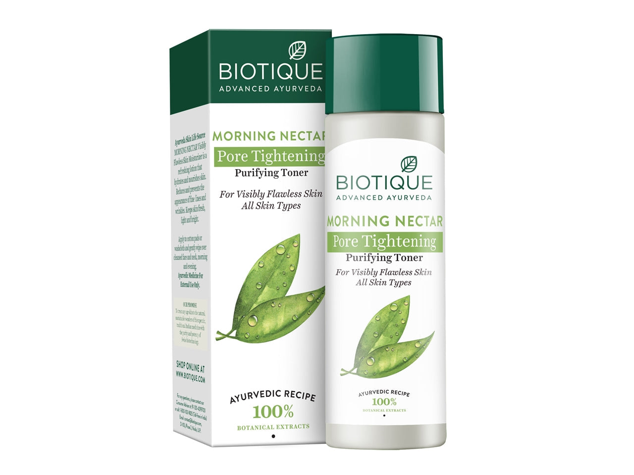 Biotique Advanced Ayurveda Bio Morning Nectar Visibly Flawless Toner