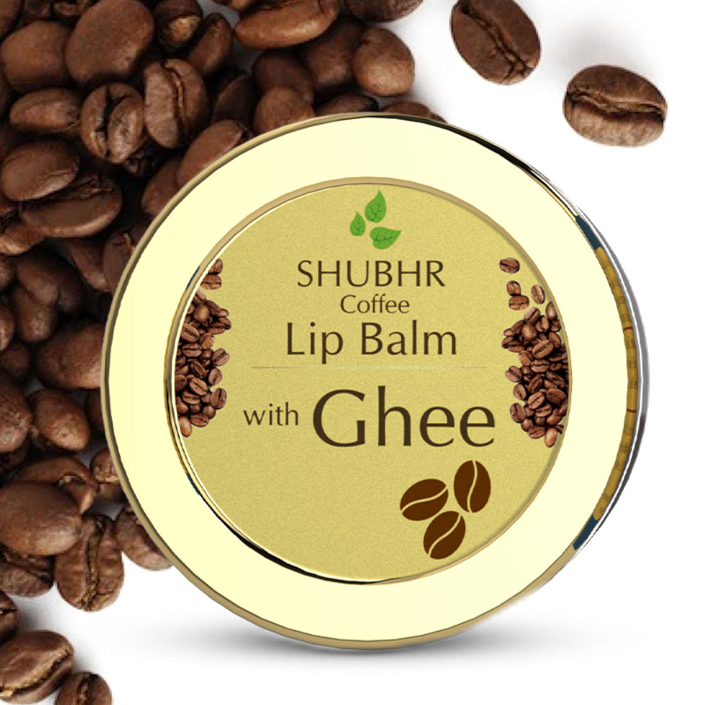 Blue Nectar Shubhr Coffee Lip Balm with Ghee