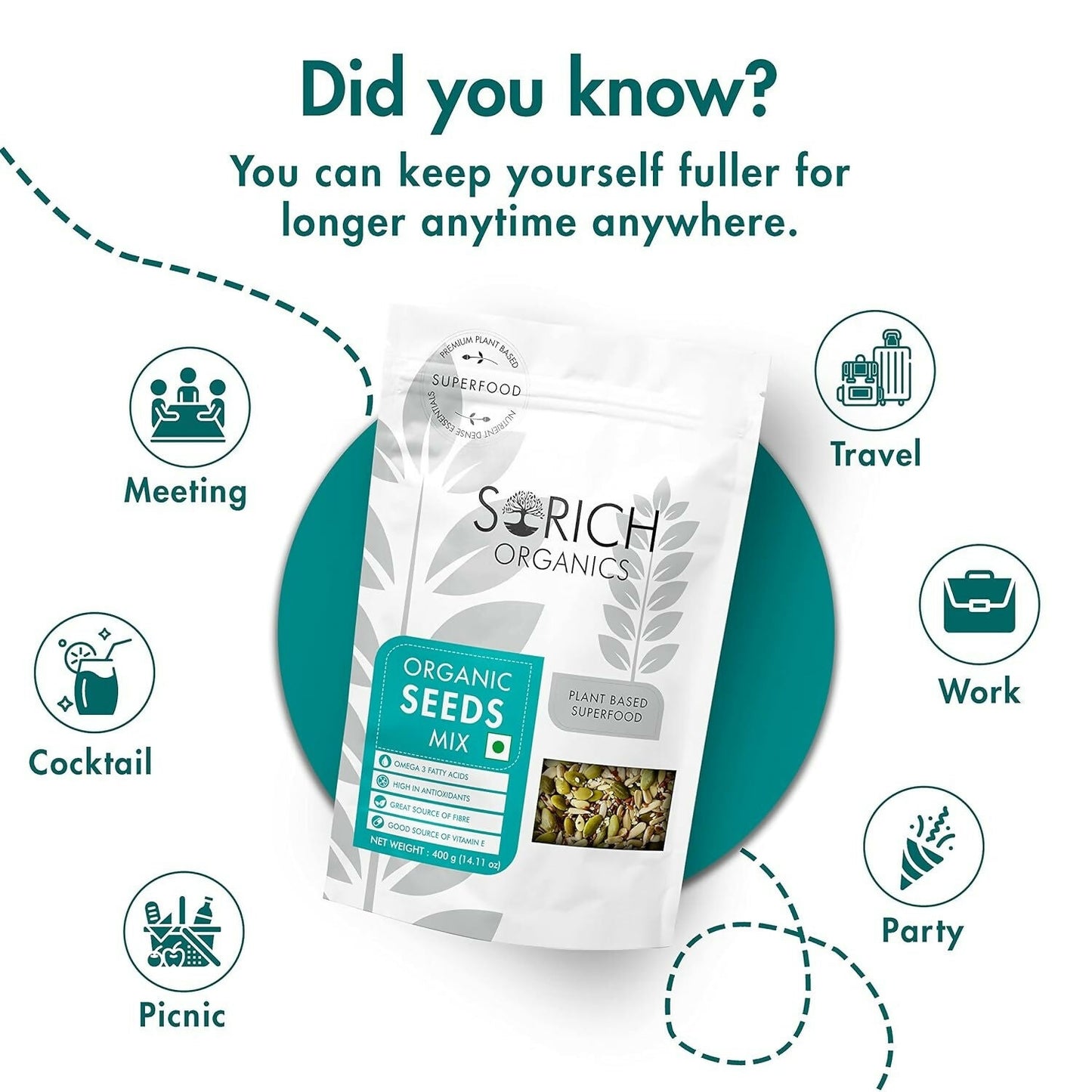 Sorich Organics 6-in-1 Seed Mix