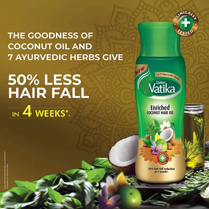 Dabur Vatika Enriched Coconut Hair Oil