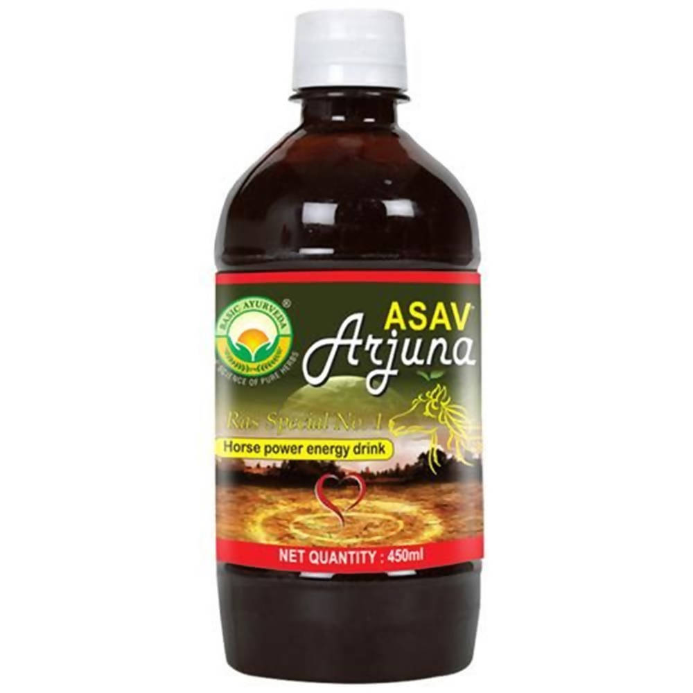 Basic Ayurveda Asav Arjuna Ras Special No.1 Horse Power Energy Drink