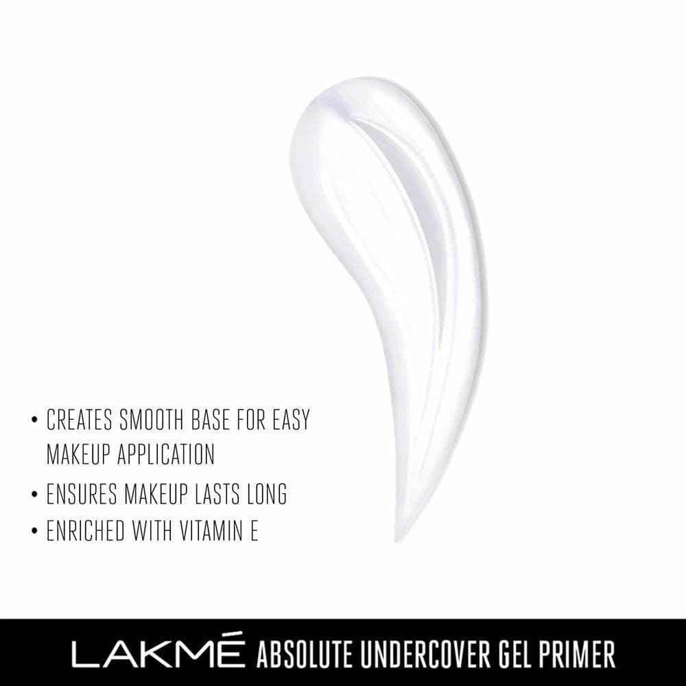 Lakme Absolute Under Cover Gel Face Primer - White