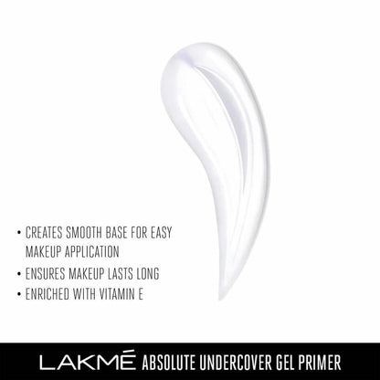 Lakme Absolute Under Cover Gel Face Primer - White