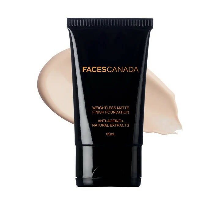 Faces Canada Weightless Matte Finish Foundation-Natural 02 - BUDNE