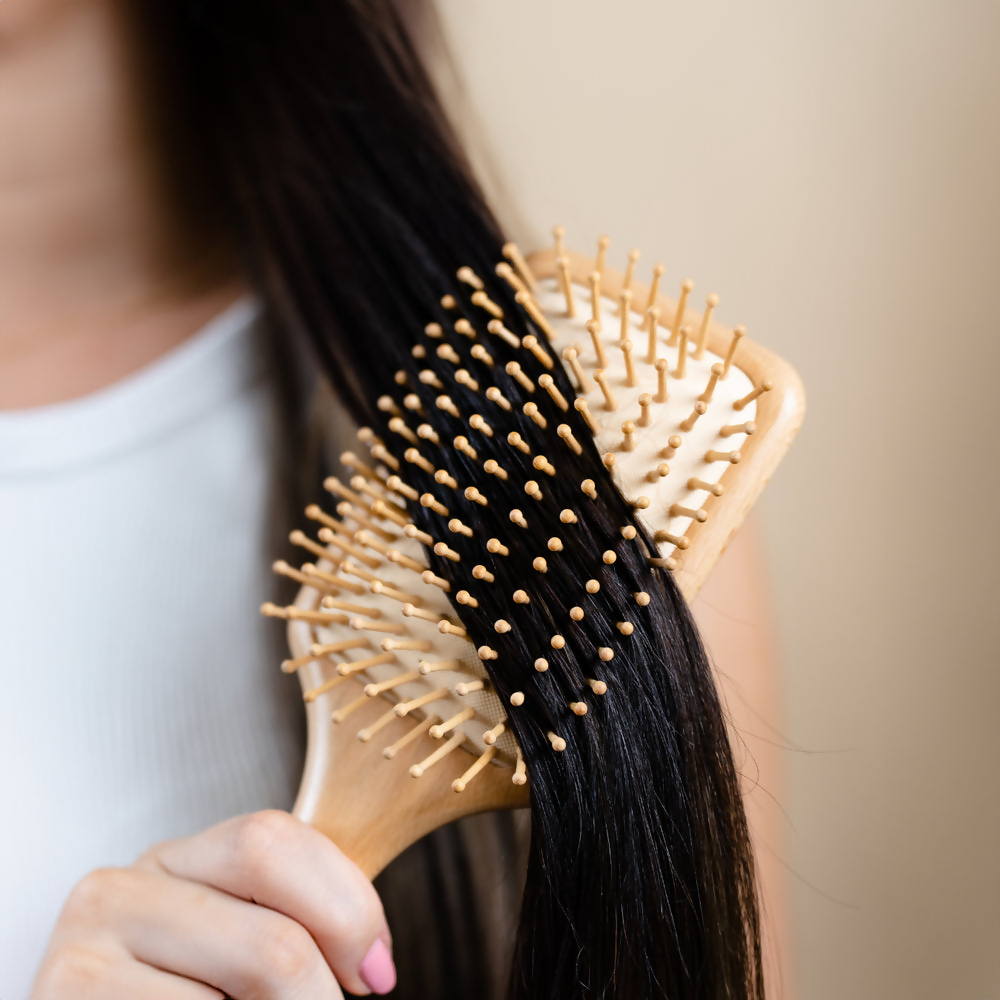 Careberry Bamboo Brilliance Paddle Hairbrush