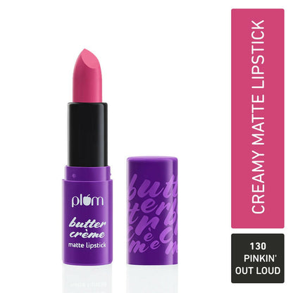 Plum Butter Cr??me Matte Lipstick Pinkin' Out Loud - 130 (Coral Pink)