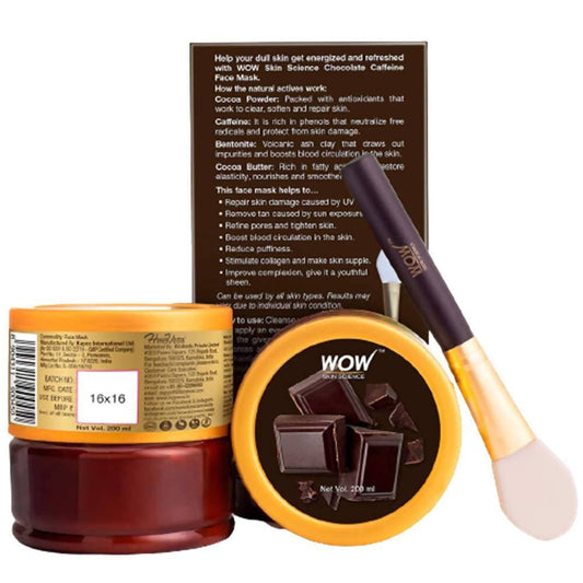 Wow Skin Science Chocolate Caffeine Face Mask